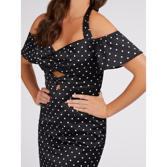 Guess Snug-fit polka dot dress - Picture 3 of 15